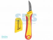 Нож монтажника нержавеющая сталь прямое лезвие Rexant