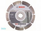 Алмазный круг 150х22 мм по бетону сегмент. STANDARD FOR CONCRETE BOSCH (сухая резка)