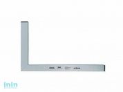 Угольник строительный 600х400 мм K00 SLOWIK (Алюминиевый профиль 580 г/м, точность 1,0 мм/м)