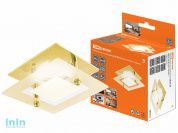 Светильник встраиваемый СВ 05-01 MR16 50Вт G5.3 золото TDM