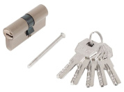Евроцилиндр Стандарт MAX 60-5K SN (перф.ключ, 5ключей, Длина цилиндра 60 (25*10*25))