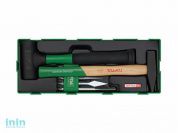 Набор-сет молотки, выколотки и зубила 7предм. TOPTUL (GTA0724)