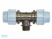 Тройник нар. 32х1" Unidelta (Фитинги: Обеспечивают отличную герметичность, при создании распределительных систем под давлением.)