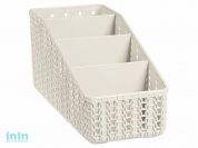 Органайзер ВЯЗАНИЕ 4 секции (белый) (IDEA)