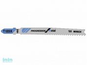 Пилка лобз. по металлу T123X (1 шт.) BOSCH (пропил прямой, тонкий, быстрый рез в материале любой толщины)