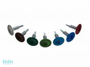 Саморез 4.2х16 мм с прессшайбой, цинк, со сверлом, RAL 6002 (50 шт в зип-локе) STARFIX (цвет лиственно-зеленый)