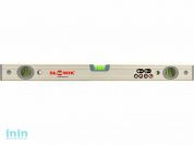 Уровень 1000 мм 3 глаз. брусковый, серебро PN33 SLOWIK (быт.) (650 гр/м 0.30 мм/м)