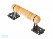 Ручка-скоба 80 мм резная, оксид. STARFIX