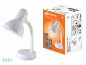 Светильник настольный на основании 60Вт, E27 белый TDM