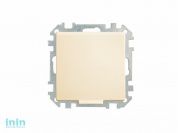 Розетка 1-ая (скрытая, с/з, с крышкой, з/ш) слоновая кость, Стиль, Bylectrica (Розетка штепсельная с заземляющим контактом с крышкой со шторками для с