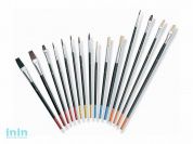 Набор кистей универсальный 15шт COLOR EXPERT (кисть корректирующая художественная)