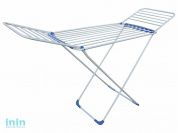 Сушилка для белья напольная, 18м, серия Gloria, бело-голубая, PERFECTO LINEA (Сушильное полотно - 18 метров, размер 176х55х92. Максимальная нагрузка б