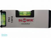 Уровень 140 мм 2 глаз. карманный, серебро PK2 SLOWIK (быт.) (580 гр/м 0.50 мм/м)