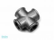 Крестовина 1 1/2" черный TITAN (Livarna TITAN)