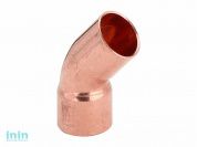Колено 15х45, медь, под пайку, одностороннее Viega