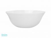 Салатник стеклокерамический, 205 мм, круглый, серия SNOWFALL (Снегопад), DIVA LA OPALA (Sovrana Collection)