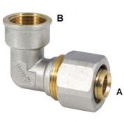 Колено компрессионное ВР 1/2" 14x2 RBM