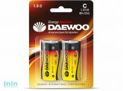 Батарейка C LR14 1,5V alkaline BL-2шт DAEWOO ENERGY