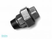 Американка конусная вн.-нар. 1/2" черный TITAN (Livarna TITAN)