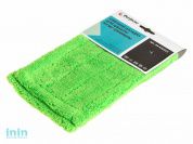 Сменная насадка для швабры из микрофибры, зеленая, PERFECTO LINEA