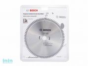 Диск пильный 254х30 мм 80 зуб. универсальный ECO ALUMINIUM BOSCH (твердоспл. зуб)