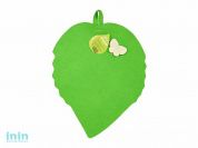 Коврик для бани "Лист", "Банные штучки" из войлока (БАННЫЕ ШТУЧКИ)