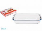 Форма из жаропрочного стекла, 1.6 л, прямоугольная, 295х181х51 мм, в упак., PERFECTO LINEA