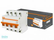 Автоматич. выключатель ВА47-63 4Р 10А 4,5кА х-ка С TDM