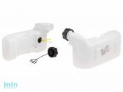 Бак топливный в сборе ECO GTP-X019 (крепление под 2 винта, пробка на углу)