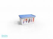 Емкость Serenity 6 л, васильковый, BEROSSI (Изд. из пластм. Размер 301 * 201 * 155 мм)