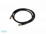 Шланг гибкий с присоед. элементами 1/2" г/ш 0,87 м ГАЗ черный РБ (Шланг для газа) (Универсал Бобруйск)