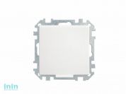 Розетка 1-ая (скрытая, с/з, с крышкой, з/ш) белая, Стиль, Bylectrica (Розетка штепсельная с заземляющим контактом с крышкой со шторками для скрытой ус