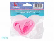 Форма силиконовая, для мастики, лебедь, 7 х 5 х 1.8 см, PERFECTO LINEA (Супер цена!)