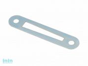 Планка завертки врезной, цинк STARFIX