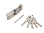 Евроцилиндр Стандарт MAX 80-5K SN мат.никель (45х35В) (перф.ключ/верт. (80,10))