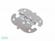 Петля 90 мм фигурная, белый цинк STARFIX