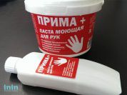Паста моющая д/рук 100мл. "Прима Плюс" (МАРТА)