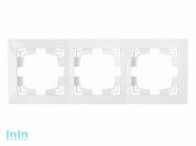 Рамка 3-местная белая, Уют, Bylectrica (Крышка  ЮЛИГ.735212.281-40 Гарантийный срок:24 месяца)