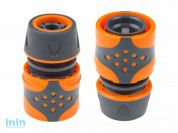 Муфта быстросъемная 1/2"(5/8") STARTUL GARDEN (ST6016-1-1/2) (soft touch, двухкомпонентная)