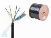 Кабель витая пара F/UTP Cat5E 4х2х24AWG (0.51мм) 305м, медь, наруж. (PE) Юпитер (ЮПИТЕР)