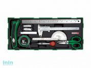 Набор-сет измерительного инструмента 11предм. TOPTUL (GTB1107)