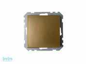 Выключатель 1 клав. (cкрытый, 10А) бронза, Стиль, Bylectrica (Выключатель одноклавишный скрытой установки бронза Гарантийный срок:24 месяца)