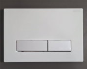 BURKE клавиша смыва тип 09 белый матовый/белый матовый