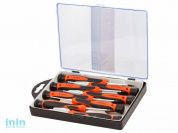 Набор отверток для точных работ 8шт STARTUL PROFI (ST3048-8) (отвертки прецизионные: SL2.0x50мм, SL3.0x50мм, PH#000х50мм, PH#00х50мм, PH#0х50мм, T5x50