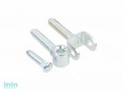 Петля ввертная ПВв1 1,25мм, цинк STARFIX (с резьбой под металл)