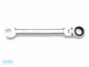 Ключ комбинированный 11мм с поворотной трещоткой TOPTUL (AOAD1111)