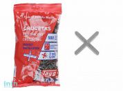 Крестики д/кафеля 2мм 500шт Tayg