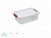 Ящик для хранения 16,5х24х8 см, 2 л, DRINA (цвета в ассортименте, подходит для хранения пищевых продуктов)