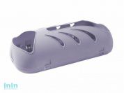 Корзина для пакетов Krita (Крита), сиреневый туман, BEROSSI (Изделие из пластмассы. Размер 280 х 133 х 84 мм)