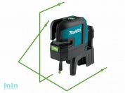 Нивелир лазерный MAKITA SK 106 GDZ в сумке (проекция: крест, до 35 м, +/- 0.30 мм/м, резьба 1/4")
